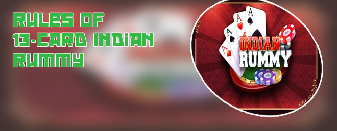 Indian rummy card game