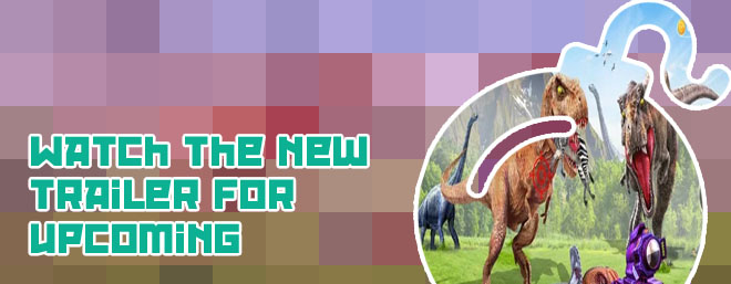 Open world dinosaur game